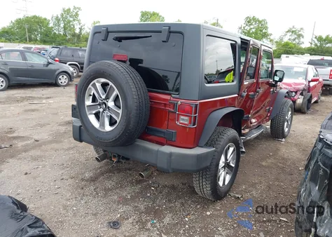2008 Jeep Wrangler Unlimited X из США, поврежденный, VIN 1J4GA39108L500236